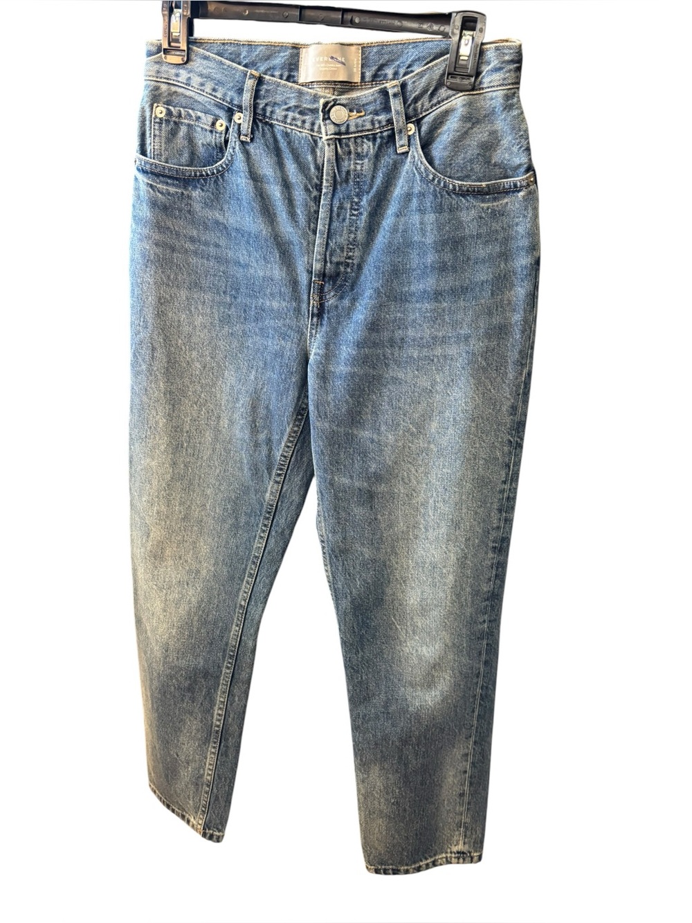 Everlane Classic Light-Blue Relaxed Straight Jeans